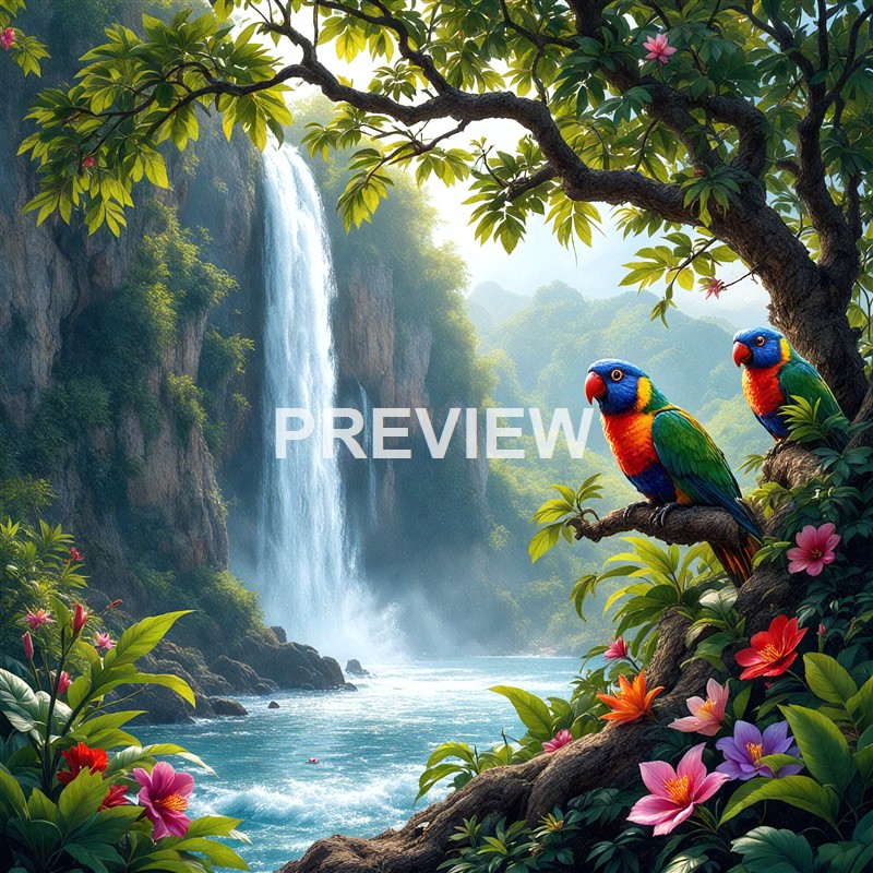 an-island-with-a-waterfall-and-two-rare-colorful-bird (46)_250320200103_Filename Text 2_01024_Filename Text 3_result